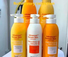 Advanced Korean skin lotion and shower gel