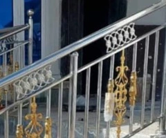 Stainless hand rails