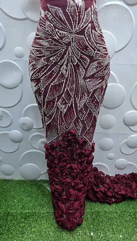 Fabric and lace materials - 1
