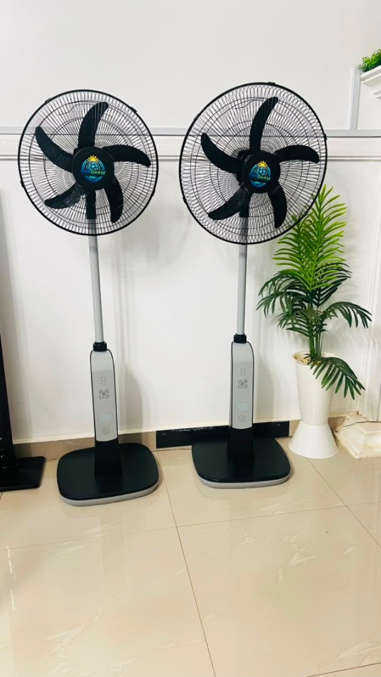 Smart, rechargeable, solar fan - 2