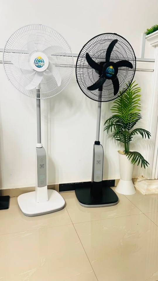 Smart, rechargeable, solar fan - 3