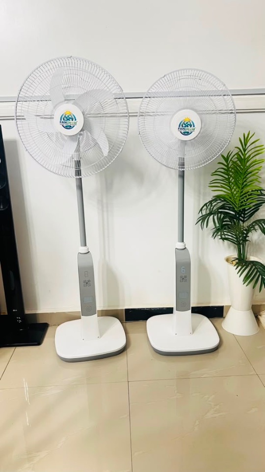 Smart, rechargeable, solar fan - 5