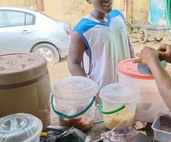 Rice and stew